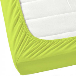 ДОЛЕН ЧАРШАФ С ЛАСТИК ОТ РАНФОРС ЕЛЕКТРИКОВО ЖЪЛТ