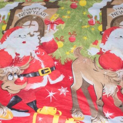 Комплект от спално бельо за бебе Дядо Коледа