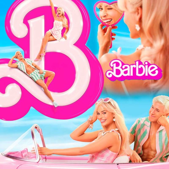 3D Детски спален комплект Barbie 11784