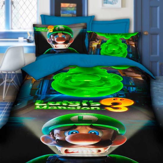 3D Детски спален комплект Супер Марио 11985