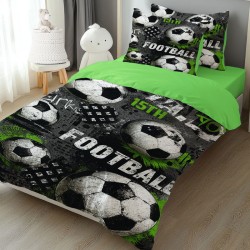 Детско спално бельо с 4K реалистичен принт „Футбол“ 14194 – Българско производство