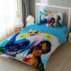 3D Детски луксозен спален комплект Stitch S2442 3D Детски луксозен спален комплект Stitch S2442