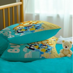 3D Детски луксозен спален комплект Bluey S2440 3D Детски луксозен спален комплект Bluey S2440