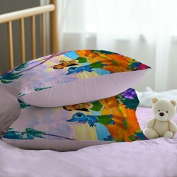 3D Детски луксозен спален комплект Stitch S2443