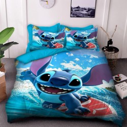 3D Детски луксозен спален комплект Stitch 13520