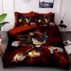 3D Детски луксозен спален комплект Sonic 13523