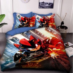 3D Детски луксозен спален комплект Sonic 13525