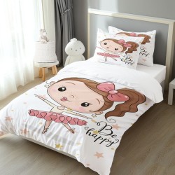 3D Детски луксозен спален комплект Балерина 13953