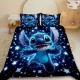 3D Детски луксозен спален комплект Stitch 13952