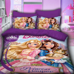 3D ДЕТСКИ СПАЛЕН КОМПЛЕКТ Barbie 3D ДЕТСКИ СПАЛЕН КОМПЛЕКТ Barbie