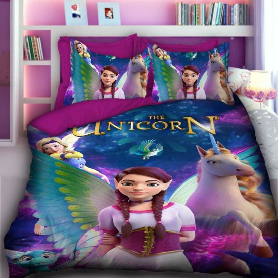 3D ДЕТСКИ СПАЛЕН КОМПЛЕКТ THE UNIKORN