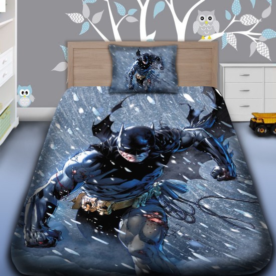 3D луксозен детски спален комплект Batman 