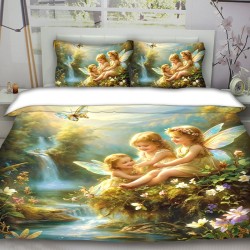 3D Детски луксозен спален комплект 13032 3D Детски луксозен спален комплект 13032