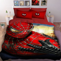 3D детски спален комлект Човекът Паяк