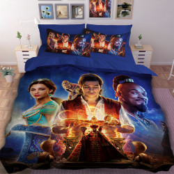 3D детски спален комлект Аладин и приятели