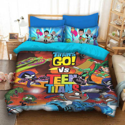 3D Детски спален комплект Teen Titans 3D Детски спален комплект Teen Titans