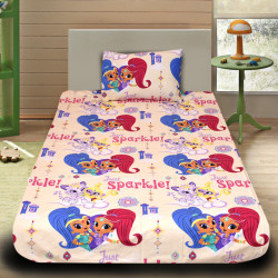 Комплект от спално бельо за бебе Искрица и Сияйница