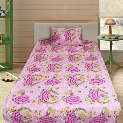 Комплект от детско луксозно спално бельо Барби и Бамби