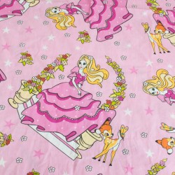 Комплект от детско луксозно спално бельо Барби и Бамби