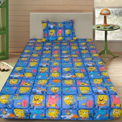 Комплект от спално бельо за бебе Спондж Боб