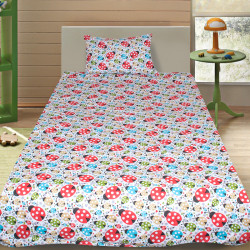 Комплект от детско луксозно спално бельо с Калинки