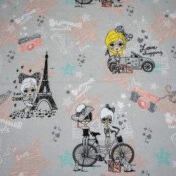 Комплект от спално бельо за бебе Момичета в Париж