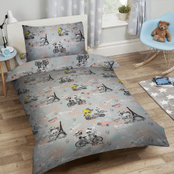 Комплект от спално бельо за бебе Момичета в Париж