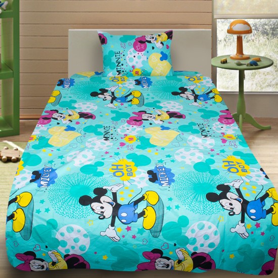 Комплект от детско луксозно спално бельо с Мики Маус