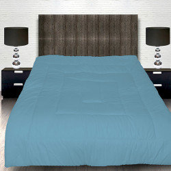 Памучна капитонирана олекотена завивка в цвят син Памучна капитонирана олекотена завивка в цвят син