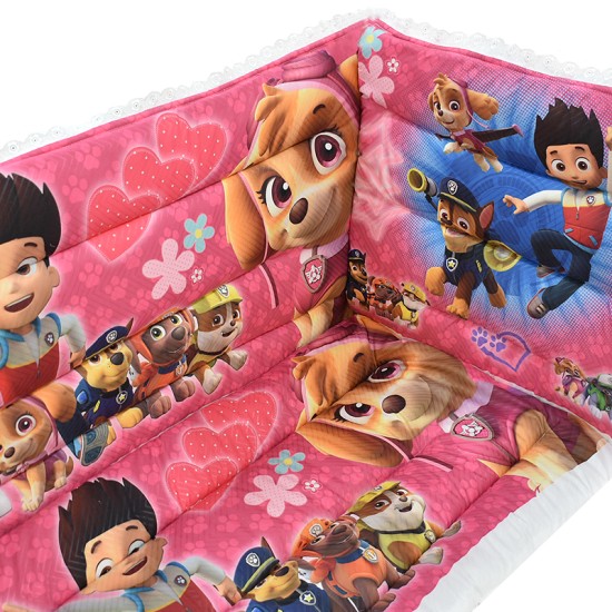 3D луксозен обиколник за кошара Paw Patrol Pink