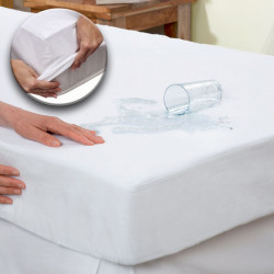 Протектор за матрак - бял