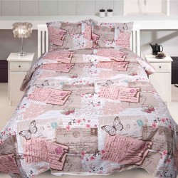 Ранфорс луксозен спален комплект от 6 части Писмо Ранфорс луксозен спален комплект от 6 части Писмо