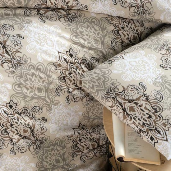 Ранфорс луксозен спален комплект от 6 части Olivia