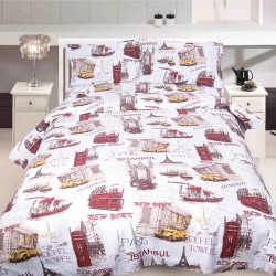 Ранфорс луксозен спален комплект от 6 части Европа Ранфорс луксозен спален комплект от 6 части Европа