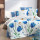 Ранфорс луксозен спален комплект от 6 части Лалета в синьо