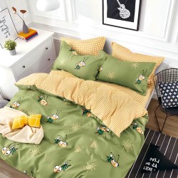 Двулицево спално бельо от 6 части Пчелички Двулицево спално бельо от 6 части Пчелички