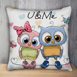 3 D декоративна възглавничка БУХАЛ