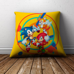 3D декоративна възглавничка Соник
