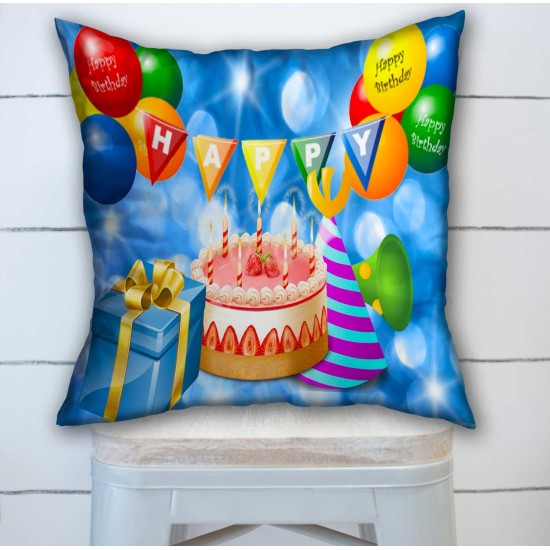 Пухкава декоративна възглавница за Birthday