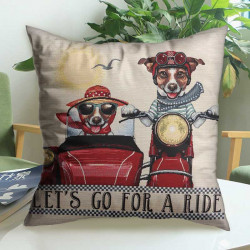 3D декоративна възглавничка Let s go for a ride