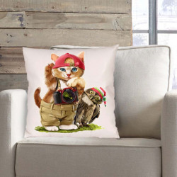 Пухкава декоративна възглавница 10146