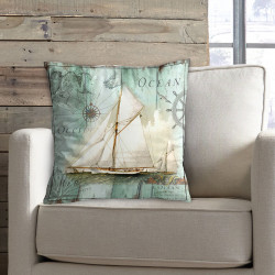 3D пухкава декоративна възглавничка Океан