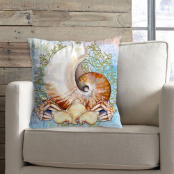 3D пухкава декоративна възглавничка Морско дъно 3D пухкава декоративна възглавничка Морско дъно