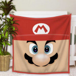 Бебешко одеяло Супер Марио
