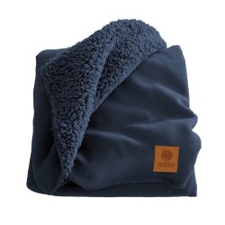 Луксозно одеяло SWEET DREAMS 150 х 200 см в тъмносин цвят Луксозно одеяло SWEET DREAMS 150 х 200 см в тъмносин цвят