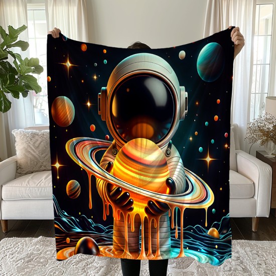 Детско одеяло с 3D дизайн Космос 1007163