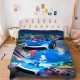 3D детско одеяло с принт на Соник 6957