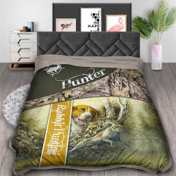 3D Одеяло с принт и лов и риболов Rebbit Hunting 8920