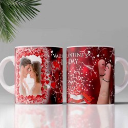 3D чаша с романтичен дизайн и Ваша снимка 12293