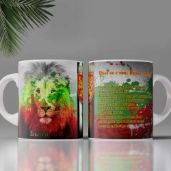 3D ЧАША С ПРИНТ 7486